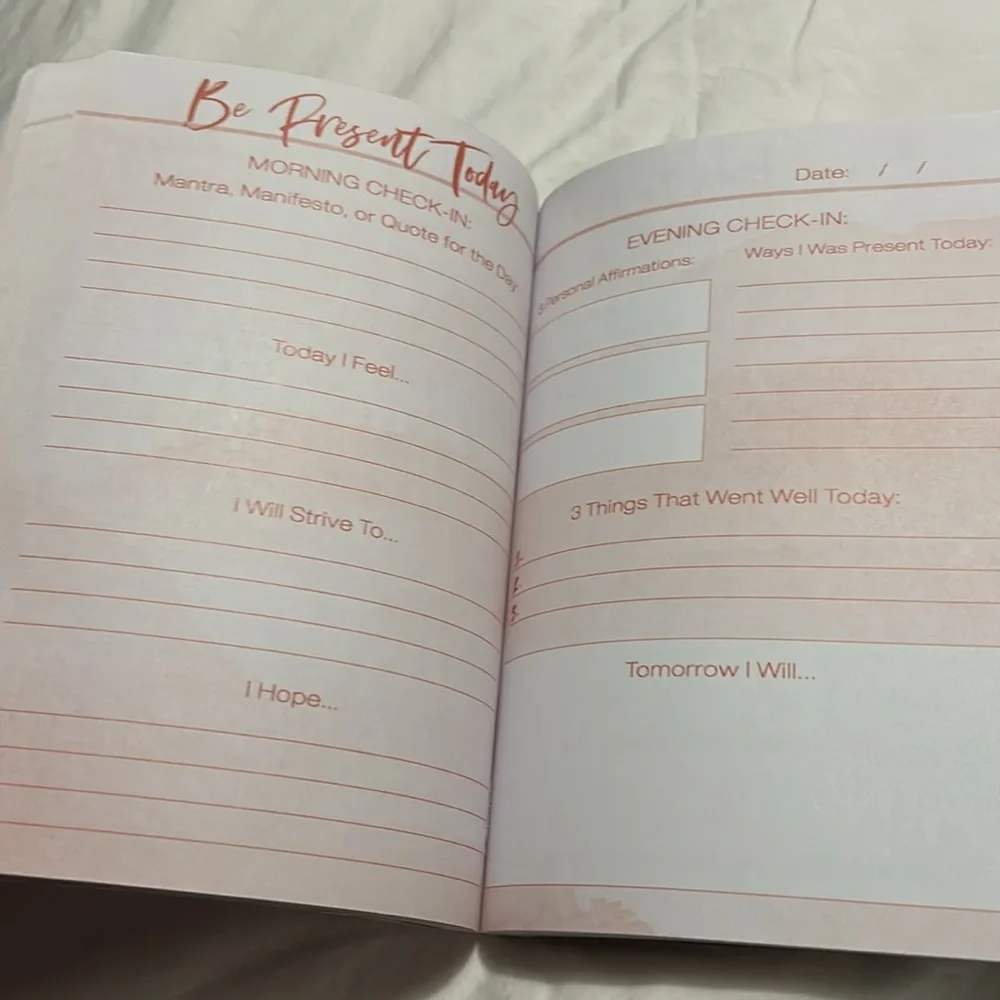 Self-care journal for mom’s